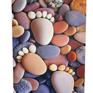 Eco-Friendly Rapid-Dry Diatomite Earth Bath Mat – River Stone Edition
